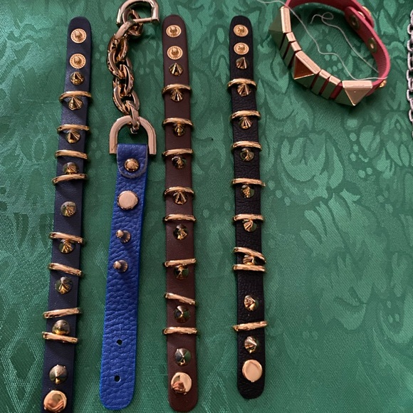 ANE COLLECTION multi colored leather bracelets that are priced $10 each - Picture 11 of 12